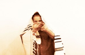 David Blowing The Shofar